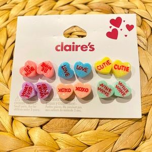 Heart Message Earrings